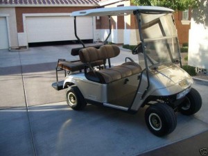 reckless driving in a golf cart